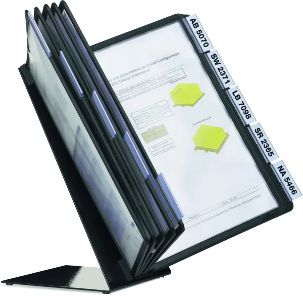 Durable Vario Sistema de Registro Negro A4